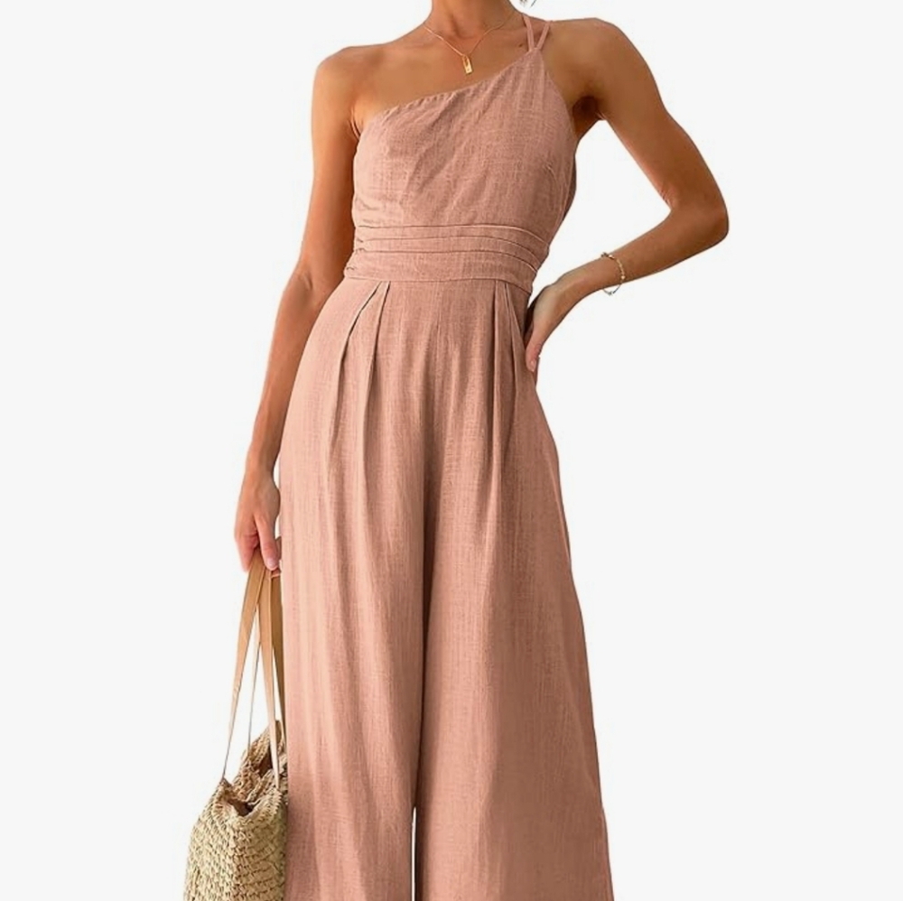 Pre-loved Anrabess One Shoulder Jumpsuit